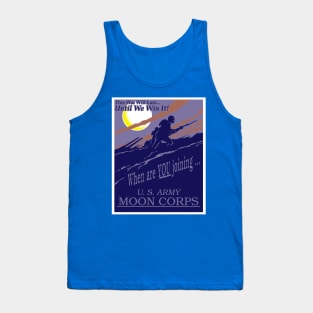 US Army Moon Corps Tank Top